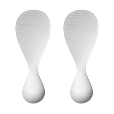 아토 스탠딩 밥주걱 밥알이 붙지않는, 1개, 화이트