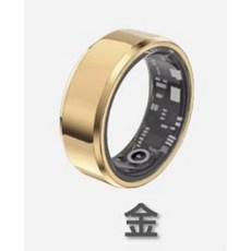 Osmile Ring-S1 健康管理戒指，輕巧便攜，核心訓練，瑜珈皮拉提斯輔助, 金,12號, 1個