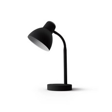 AIWA 工作檯燈WD-23S (黑/白兩色可選) 燈泡另購, 黑色