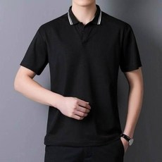 POLO衫短袖男大尺碼冰絲涼感衣運動短袖寬鬆圓領t恤吸濕排汗衣冰涼休閒上衣彈力涼感速乾t恤透氣網眼登山健身薄T恤男青年
