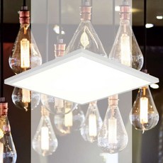 평판등 무타공M바 64cm 50W 상자 가정용 고정형 사무실 거실등 직하