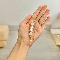 보정용 의류 장식핀 수예부자재 진주