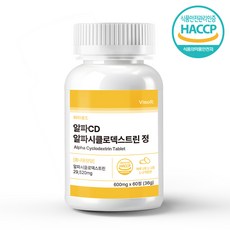 바이솔트 알파CD 알파시클로덱스트린 정 HACCP, 1개, 60정