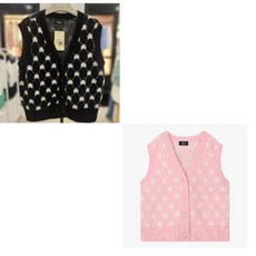 셀덴 자가드 오픈형 조끼 EDVK23W05 2종 1택