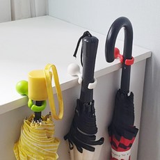 휴대용 우산 지팡이 미니 다용도 걸이, 1개