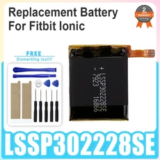 핏빗 아이오닉 FB503 럭스 FB422 차지 2 3 5 HR LSSP411415 LSS271617 LSSP031420AB 교체 배터리, 06 for Fitbit Ionic