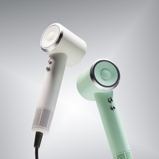 닥터하르 실키온 M300 음이온 헤어드라이기 화이트 그린