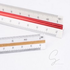 삼각스케일자 15CM 30CM 전문가용삼각자, 15cm - 고배율, 1개