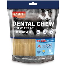 K.C.DOG 蔬菜潔牙骨 六角潔牙骨 螺旋潔牙骨 素食潔牙骨 軟Q潔牙骨 - 寵物潔牙零食, 1個, 蔬菜六角 起司+雞肉-短 G34-3