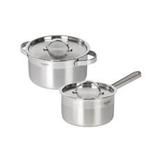 올비아 IH 통5중 스텐냄비 2종세트(편수16+양수20)