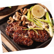 염소 떡갈비 100g 4ea 1팩 양념 구이 양고기 갈비