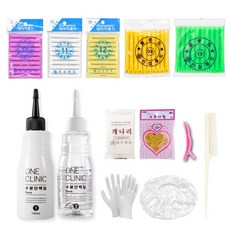 마이홈살롱 할머니펌 셀프펌 세트, 1개, 강한컬 볼륨펌 10 11 12 뿔01(중화공병 미포함)