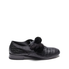 수이코크 크로커다일 엠보스드 태슬 스니커즈