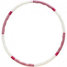 나리아 쥬얼리 지압 훌라후프 1.8kg, 본상품, 바이올렛 + 화이트, 1개
