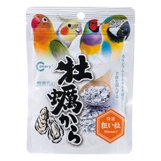 Canary 鳥用牡蠣殼 鸚鵡雀科補鈣零食 粗粒細粒可選, 詳見包裝, 詳見包裝, 鳥用圓片牡蠣殼【粗】,【分裝包-100克】