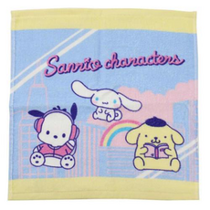 옐상 산리오 핸드타올 비치타올 페이스타올 6종, 1개, 폼차코 핸드타올