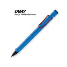 LAMY 사파리 샤프 프렌치 블루 + 지우개 세트, 0.5mm, 1세트