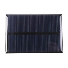 과학 실험 미니 태양전지패널 80x55mm 100mA 6.6V 학습놀이 대체에너지