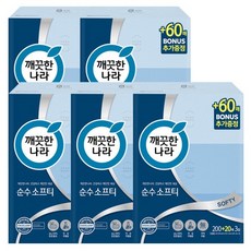 깨끗한나라 순수 소프티 각티슈 200+20매 3개입 5개 부드러운 갑티슈 프리미엄 화장지 미용티슈, 깨끗한나라 순수 소프티 각티슈 200+20매 3개입 5, 220매