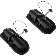 2개 교체용 노 젓개 잠금 패치 패들 막대 홀더 카누 뗏목 부품