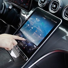 벤츠 CLE 쿠페 카브리올레 액정보호필름 기스방지 강화유리 네비게이션 호환 용품, 01. CLE 네비게이션 보호필름