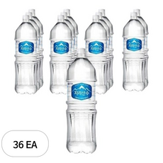 지리산수 아워홈 블루, 36개, 2L