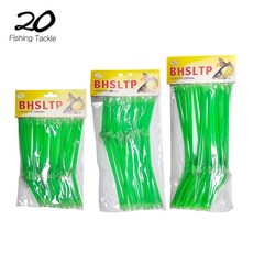 카고 편대 파이프 대용량 낚시 전용 유동파이프 홀더 (야광카고편대채비), 그린카고편대20개입, 22cm