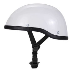 반모 바이크헬멧 통풍헬멧 오토바이헬멧 할리스타일 하이바 제품 레트로 클래식 보닛, 3.하얀색