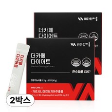 비타민마을 더카페 커피 가르시니아 다이어트보조제 60p, 90g, 2개