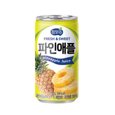 참맑은 파인애플 -() 주스 업소용 과즙음료, 1개, 175ml
