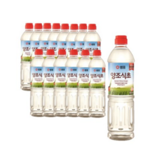 샘표 합성향 없는 양조식초, 900ml, 105개