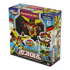 헬로카봇 킹가이즈 변신로봇, 혼합색상, 1개