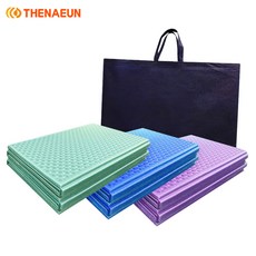 1+1 더나은 캠핑매트 200cm X 140cm 야외 돗자리, (그린)+(그린)