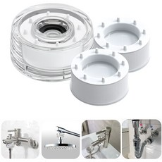 국산 여행 러버블 올필 세디먼트 필터 세면대 샤워기 세탁기 비데 사용가능 본체 + 필터3개 세트, 1세트, x