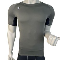 運動緊身衣 戶外速幹健身透氣壓縮跑步打底衣, 4071短袖綠,XL 建議87.5-100.0公斤