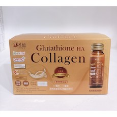 香億 Glutathione HA膠原飲，含德國專利魚膠原蛋白6000mg，專利成分配方，日常保養選擇, 50g, 10個