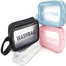 으뜸 PVC 방수 파우치 소형 샤워바구니, 블랙