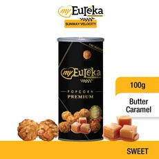 유레카 팝콘 버터 카라멜, 1개, 100g