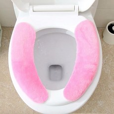 변기커버 부착식 위생 패드 화장실용 위생 시트 1세트(2개), 블루