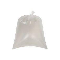 평판 쓰레기 봉투 두꺼운 분리수거 재활용 비닐 봉지 비닐앤팩 투명, 100개, 80L