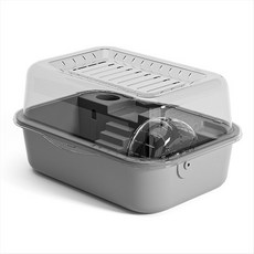 햄스터 케이지 케이지 햄스터 케이지 캐슬 대형 우주 케이지 햄스터 박스 애완 동물 용품, 그림처럼