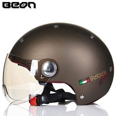 BEON 모토 rcycle 반 얼굴 헬멧 빈티지 Capacete 모토 크로스 Casco 모토 전기 자전거 안전 103, 5