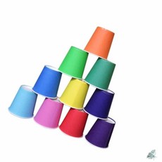 더캔보 칼라종이컵 검정 184그램 50개X20개입 검정종이컵