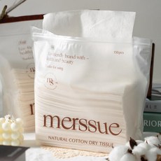 아트박스/메르슈 메르슈 무표백 순면 건티슈 150매 대용량, 55g