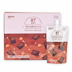 킬로리 제로 달콩 단백질 두유 초코맛, 200ml, 12개