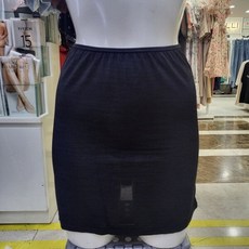 비비안 EVERCOOL 여성 3부 속치마 PT7998 BK_DG