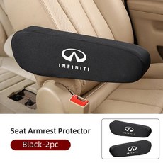 자동차 시트 팔걸이 보호대 팔꿈치 받침대 패드 커버 수프라 야리스 타코마 아바용, 1개, 3. Black-1set