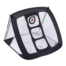 키밍 다용도 접이식 휴대용 골프 치핑네트 연습망, 블랙