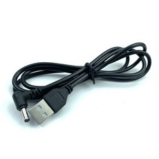 USB to DC 3 5mm 전원 케이블 잭 커넥터 5V 충전기 5 1 35mm 범용 허브 미니 팬 라우터 스피커 MP3/MP4, Right Angle, 1개