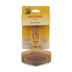 Burt's Bees for PET 펫s 반려묘용 슬리커 브러쉬 | 느슨한 털을 제거하는 그루밍용 고양이, Burt's Bees for PET 펫s 반려묘용 슬리